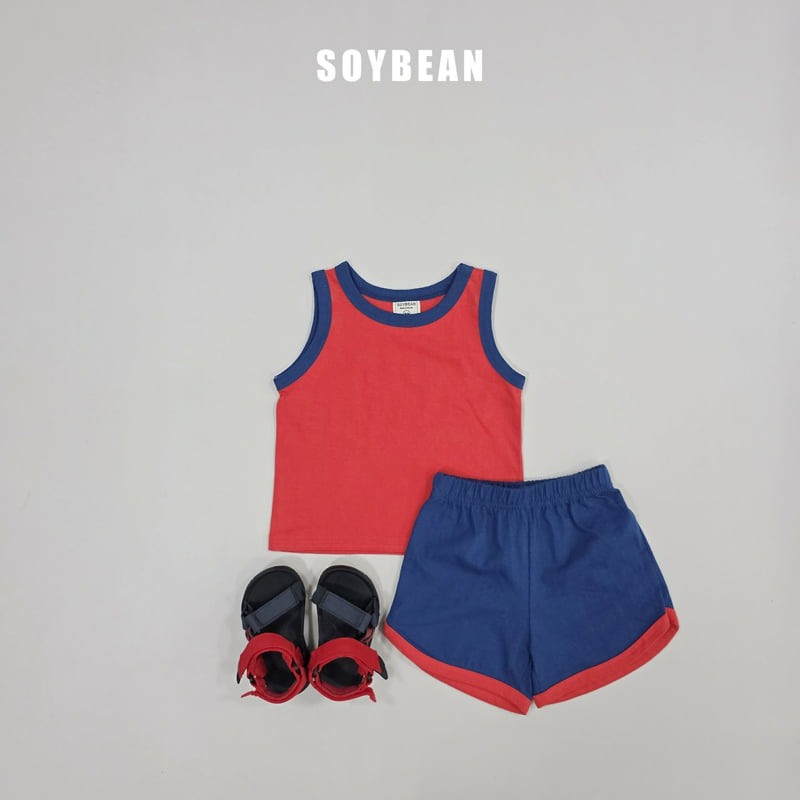Soybean - Korean Children Fashion - #magicofchildhood - Sleeveless Macaron Set - 12