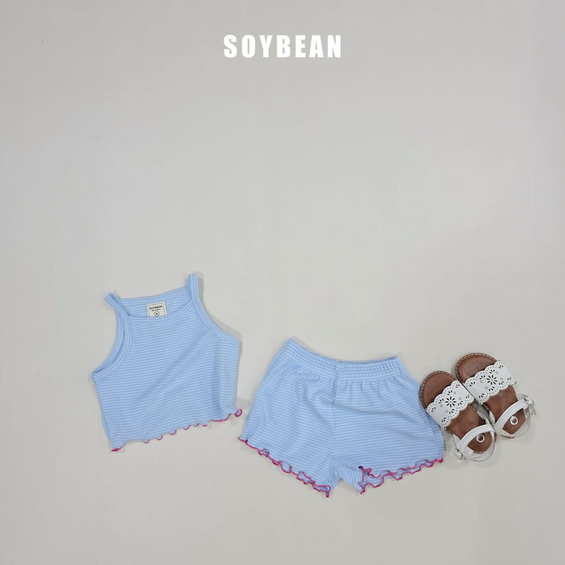 Soybean - Korean Children Fashion - #magicofchildhood - Striped Frill Set - 10
