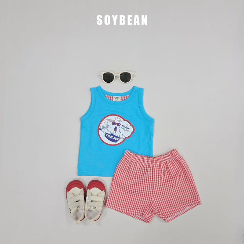 Soybean - Korean Children Fashion - #magicofchildhood - Cool Pop Check Set - 6