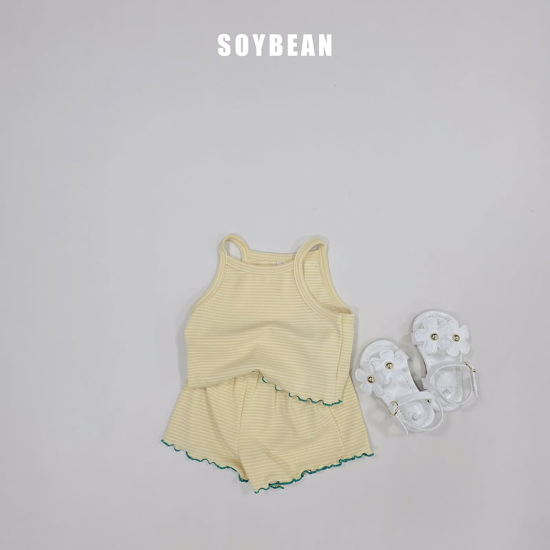 Soybean - Korean Children Fashion - #minifashionista - Striped Frill Set - 11