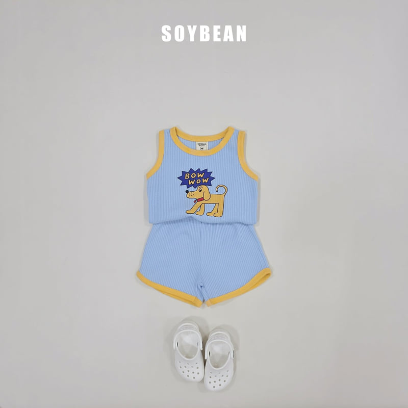 Soybean - Korean Children Fashion - #magicofchildhood - Bow Wow Waffle Set - 4