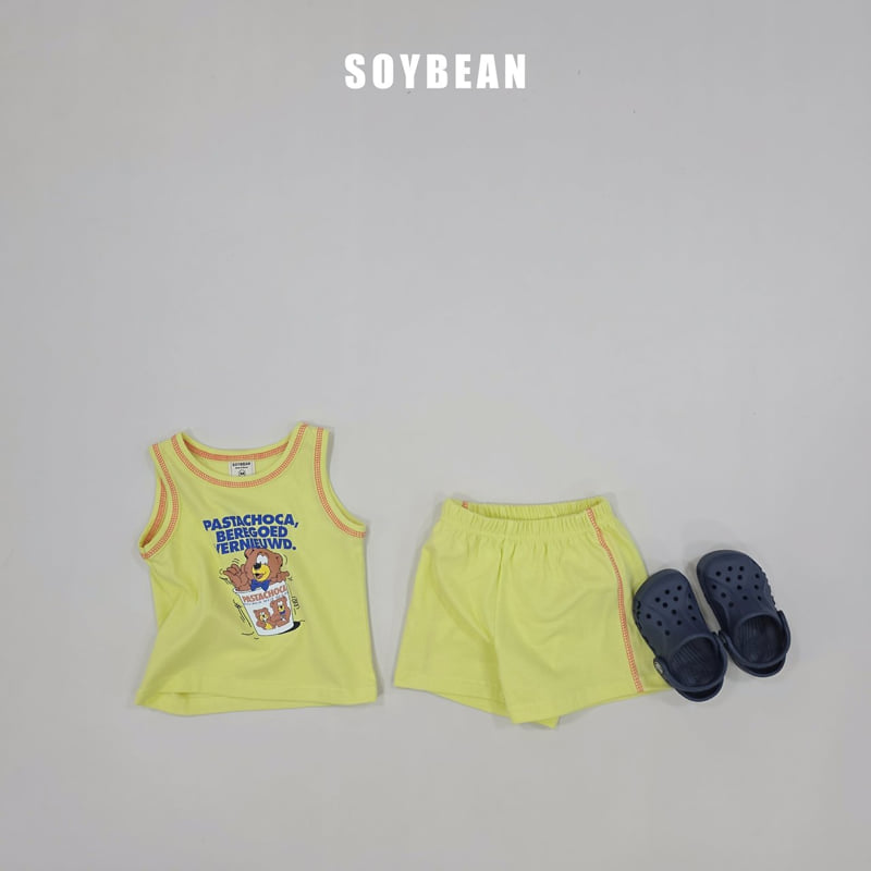Soybean - Korean Children Fashion - #minifashionista - Vintage Bear Set - 6