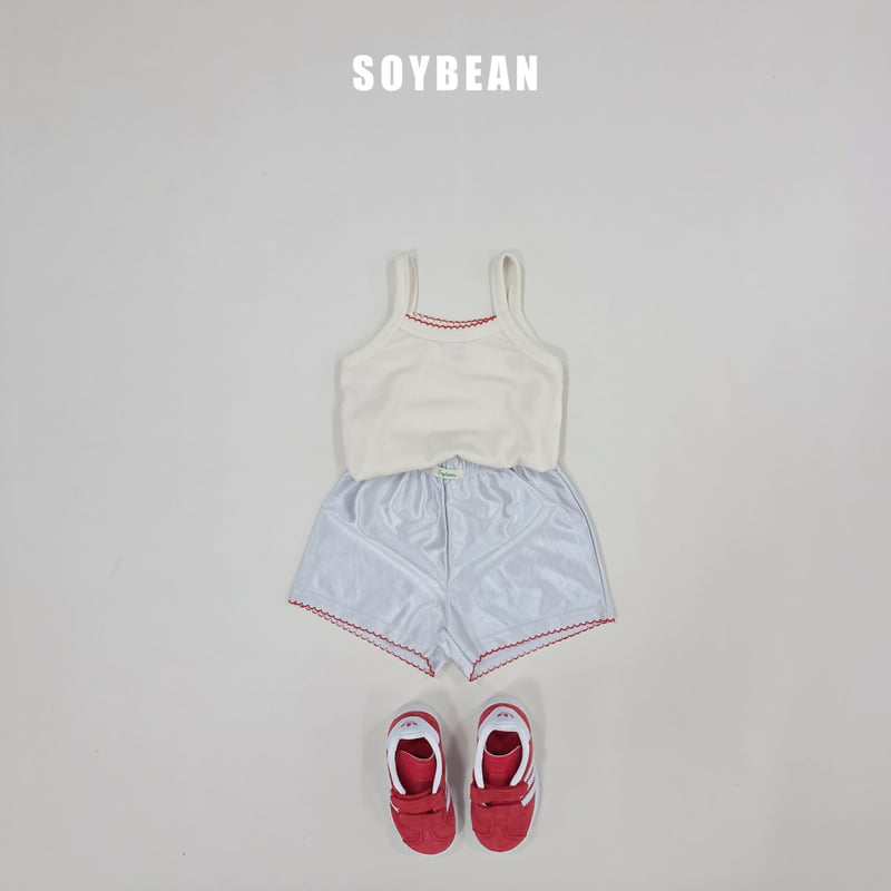 Soybean - Korean Children Fashion - #prettylittlegirls - Pintuck Strap Sleeveless Top - 6