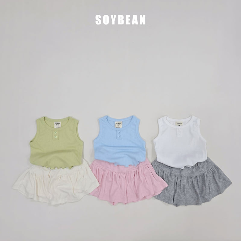 Soybean - Korean Children Fashion - #prettylittlegirls - Summer Love Skirt Set