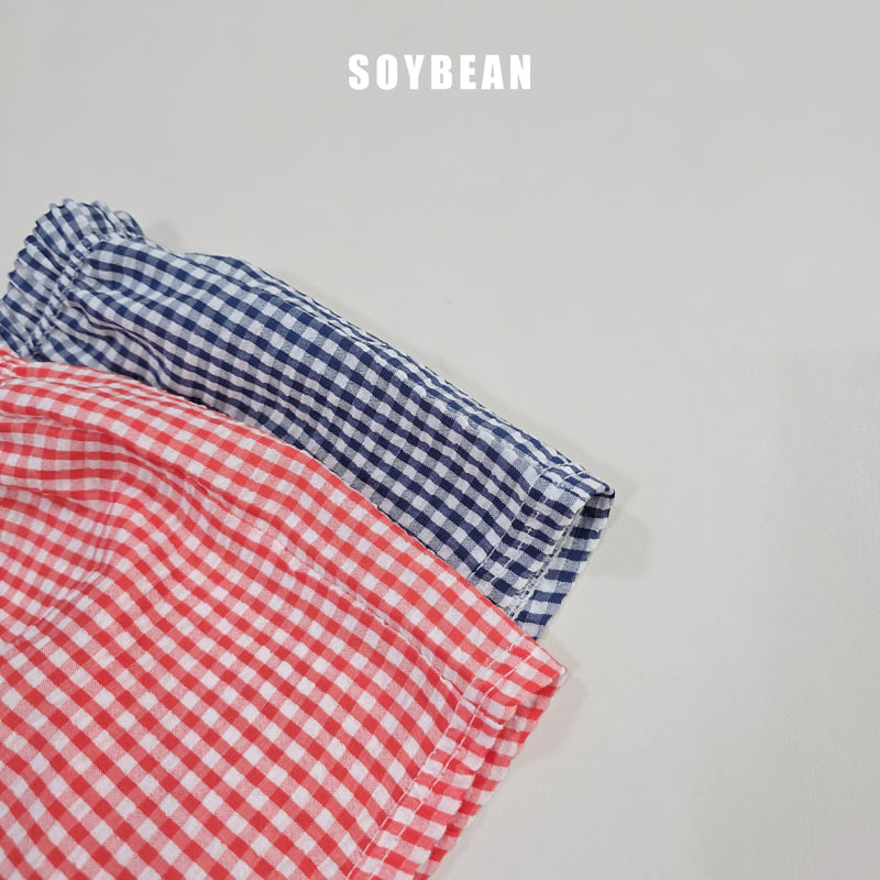 Soybean - Korean Children Fashion - #prettylittlegirls - Cool Pop Check Set - 8