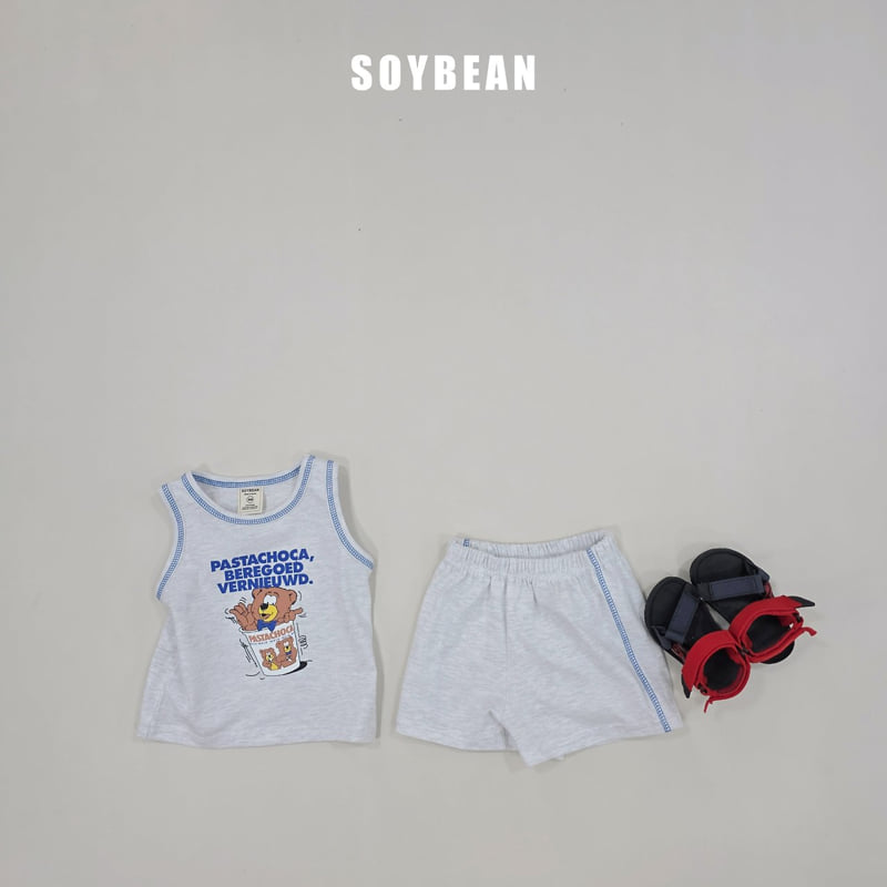 Soybean - Korean Children Fashion - #prettylittlegirls - Vintage Bear Set - 7