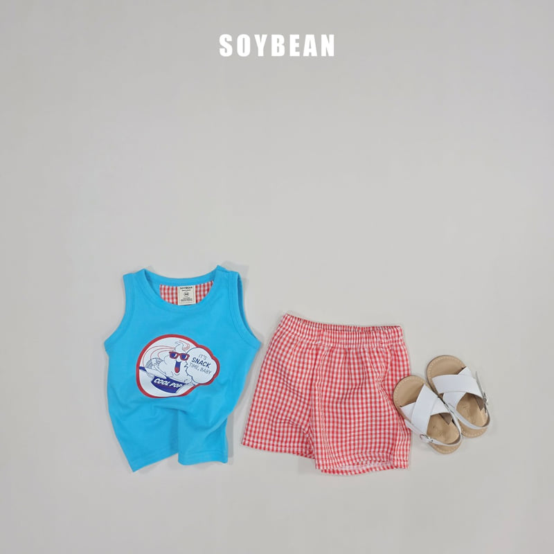 Soybean - Korean Children Fashion - #stylishchildhood - Cool Pop Check Set - 11