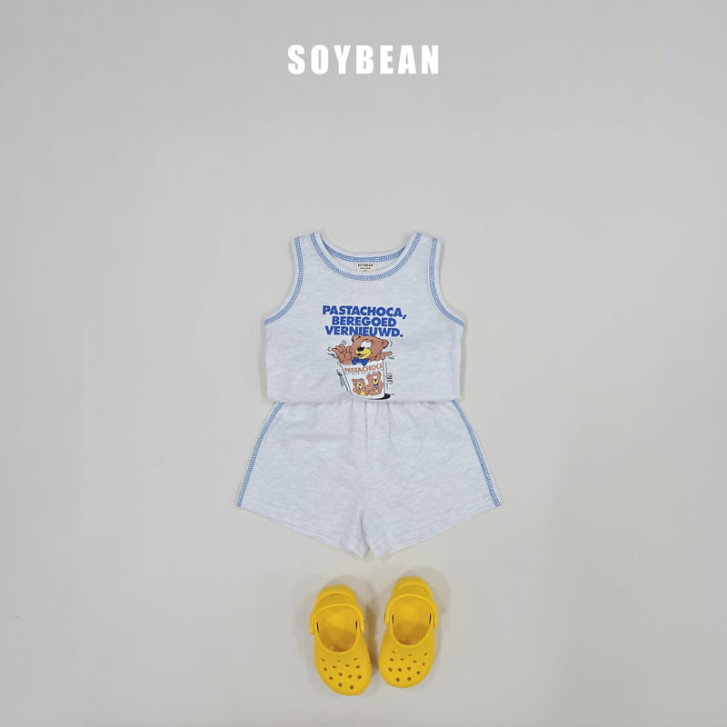 Soybean - Korean Children Fashion - #stylishchildhood - Vintage Bear Set - 10