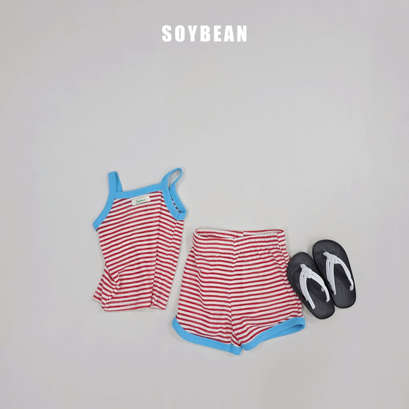 Soybean - Korean Children Fashion - #todddlerfashion - Windy Stripe Set - 10