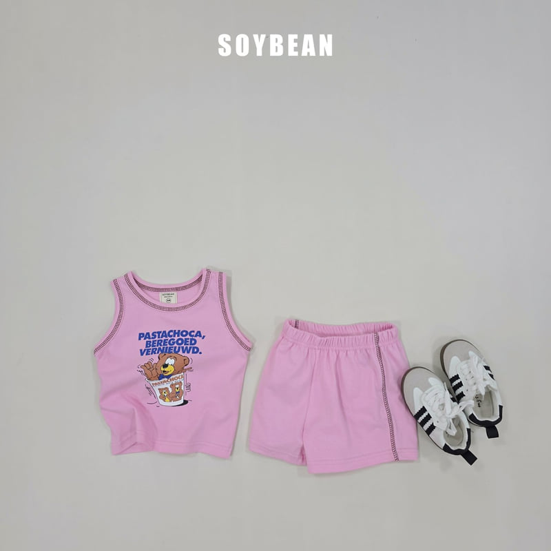 Soybean - Korean Children Fashion - #todddlerfashion - Vintage Bear Set - 8