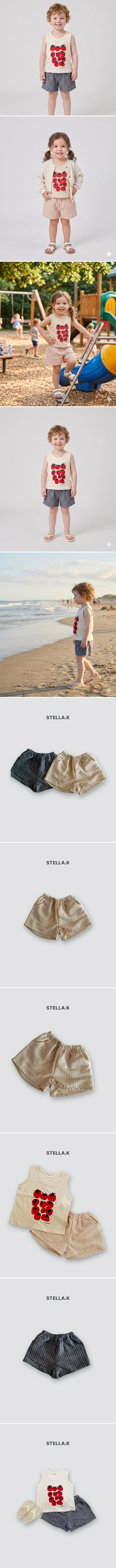 Stella & K - Korean Children Fashion - #kidsshorts - Santorini Shorts