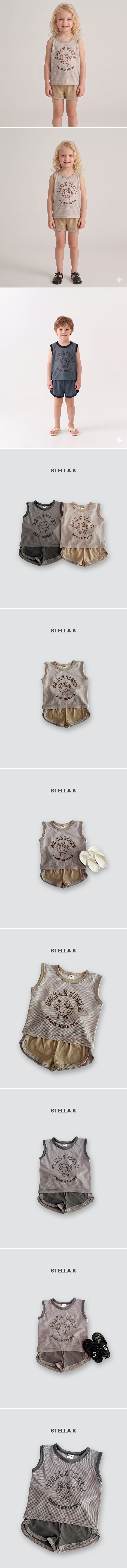 Stella & K - Korean Children Fashion - #magicofchildhood - Tiger Set
