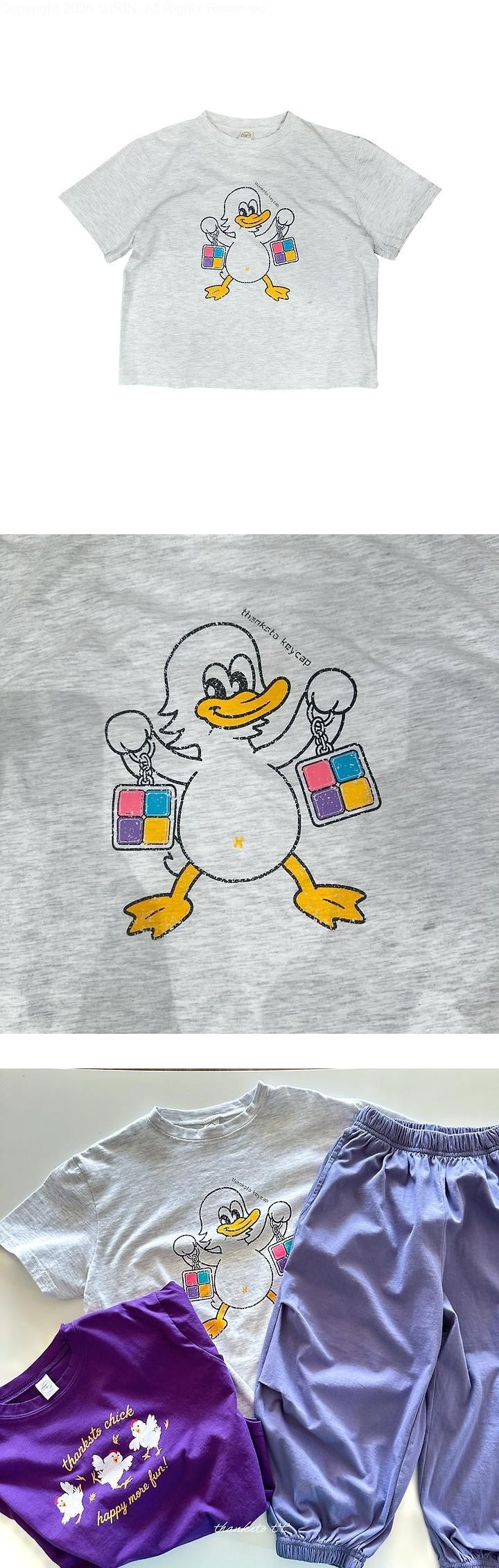 Thanksto TT - Korean Children Fashion - #discoveringself - Keycap Tee