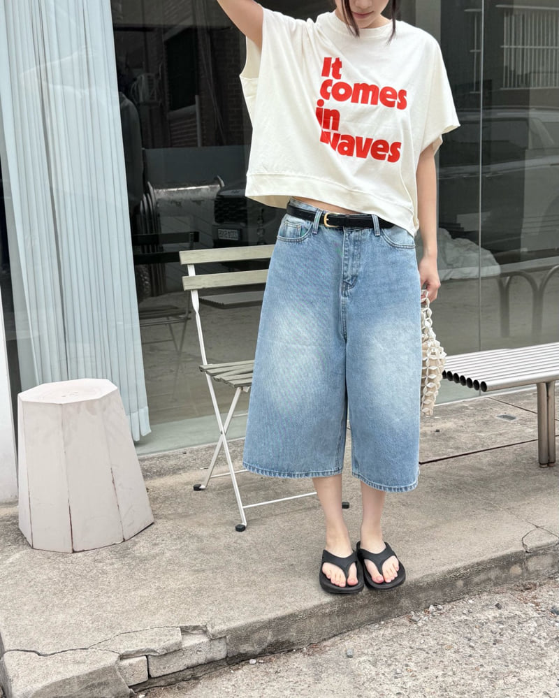 Theres - Korean Women Fashion - #momslook - It's Tee - 5