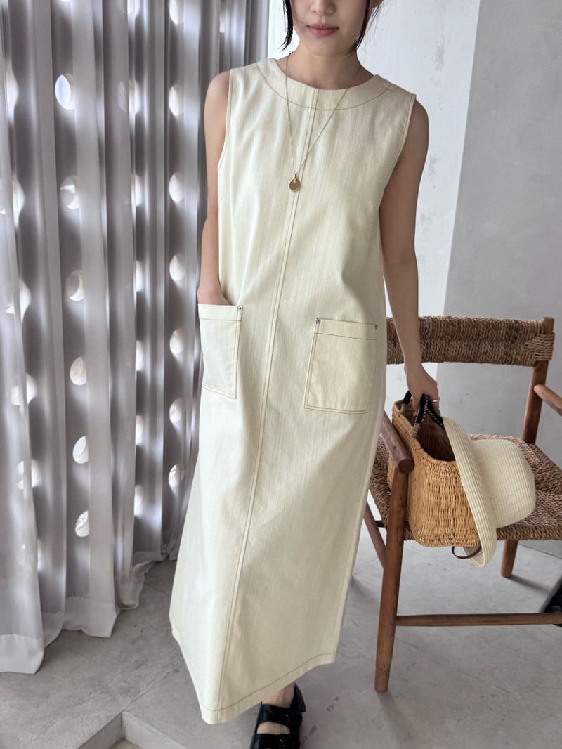 Theres - Korean Women Fashion - #womensfashion - Summer Denim One-piece - 4