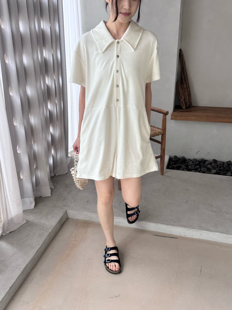 Theres - Korean Women Fashion - #momslook - Jerry Jumpsuit - 10