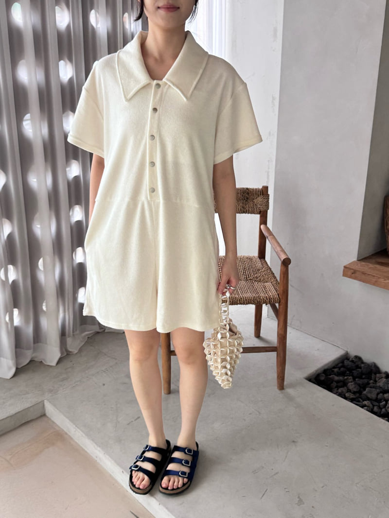Theres - Korean Women Fashion - #momslook - Jerry Jumpsuit - 6
