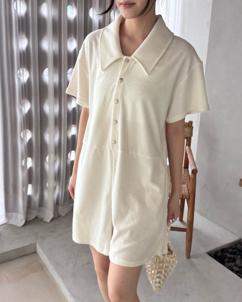 Theres - Korean Women Fashion - #momslook - Jerry Jumpsuit - 8