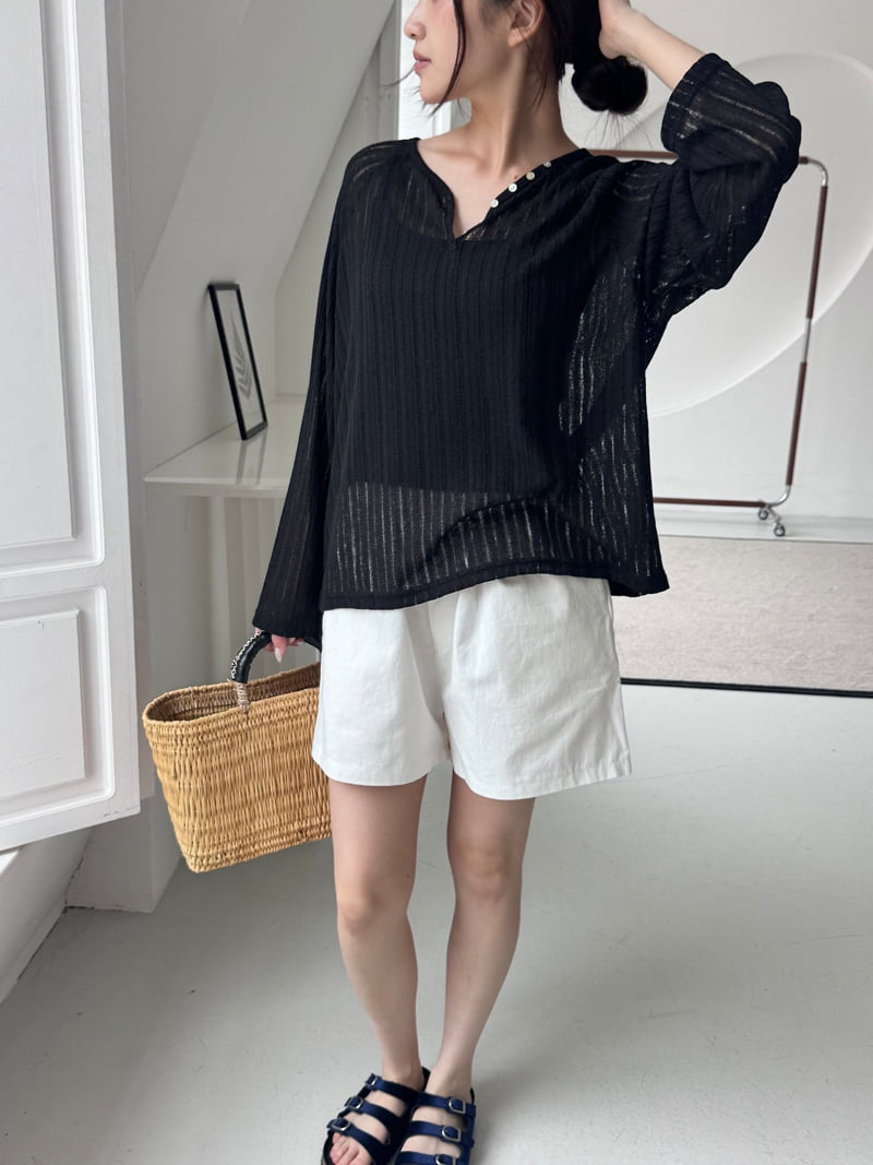 Theres - Korean Women Fashion - #vintageinspired - Tods Tee - 8
