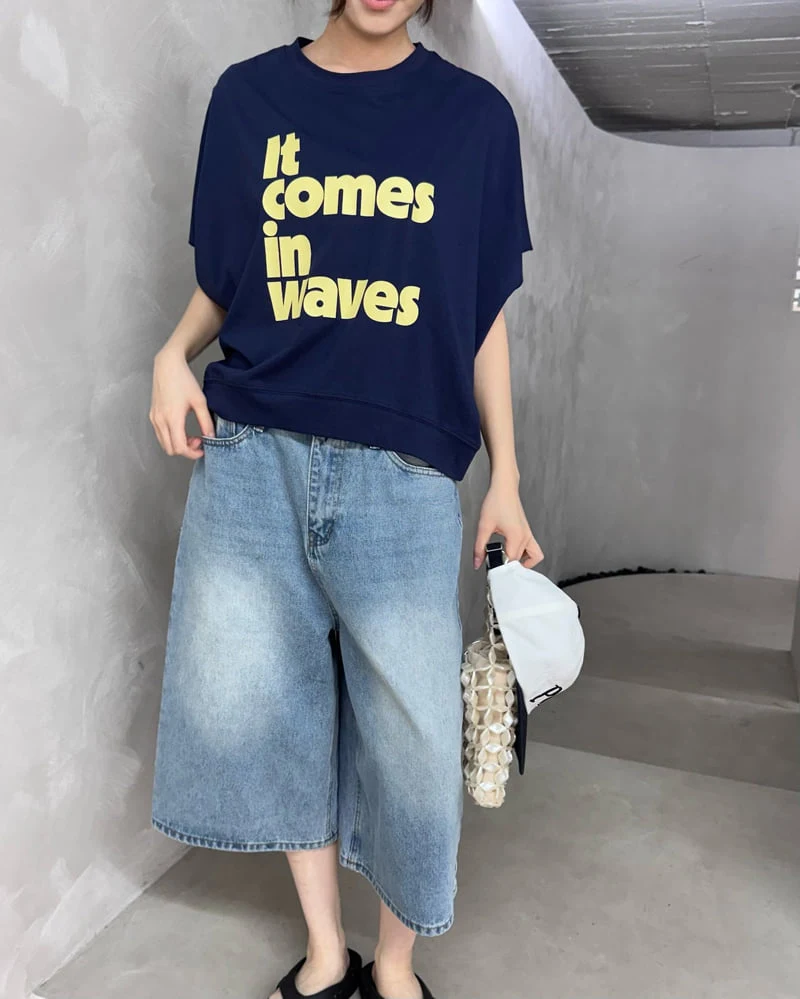 Theres - Korean Women Fashion - #momslook - It's Tee - 4