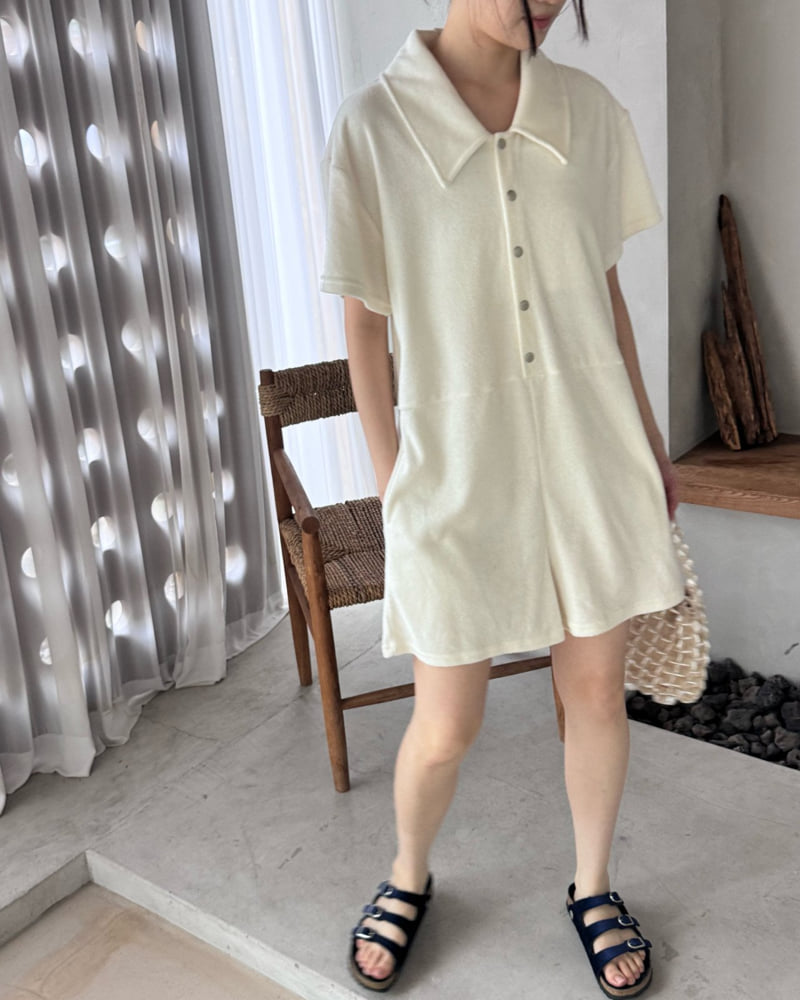 Theres - Korean Women Fashion - #womensfashion - Jerry Jumpsuit - 7