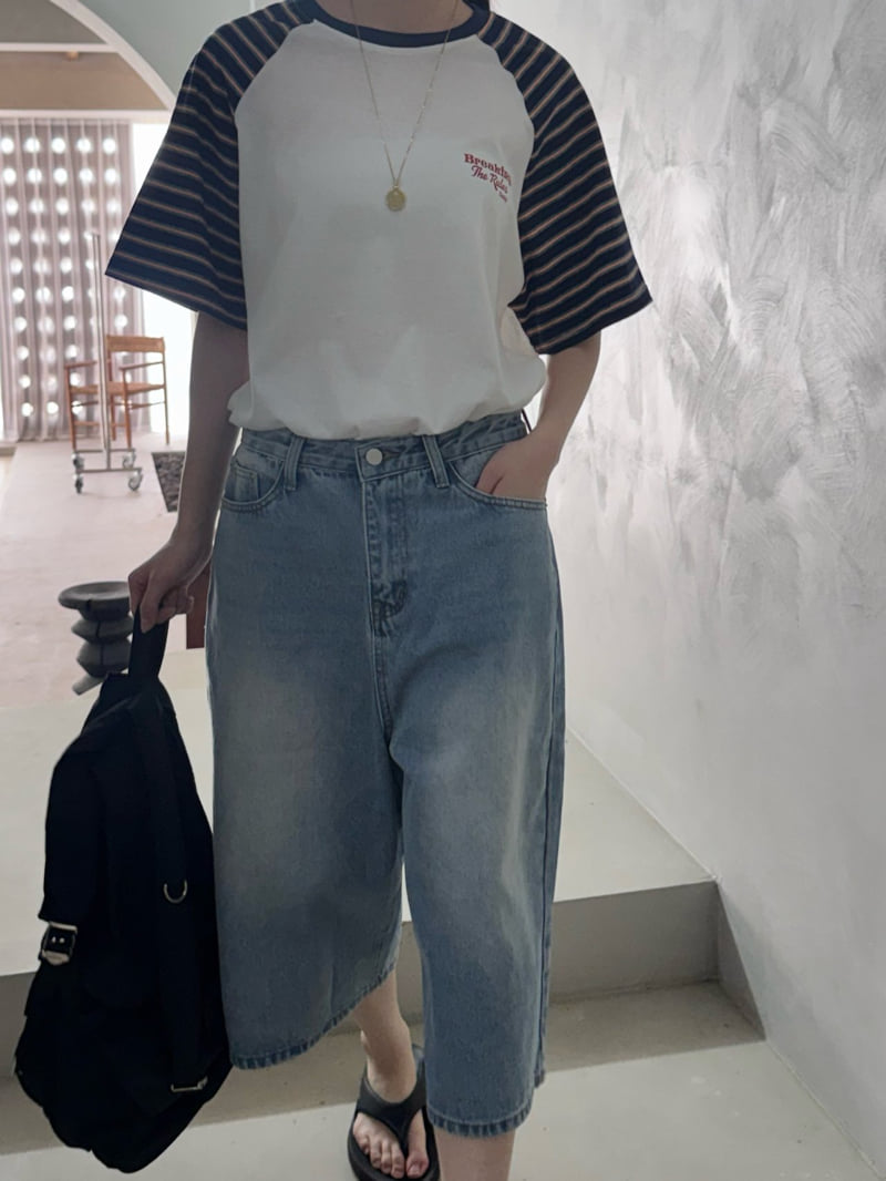 Theres - Korean Women Fashion - #womensfashion - Breaking Tee - 2