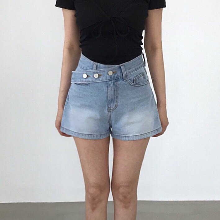 Twomoon - Korean Women Fashion - #momslook - Second Belted Shorts - 5
