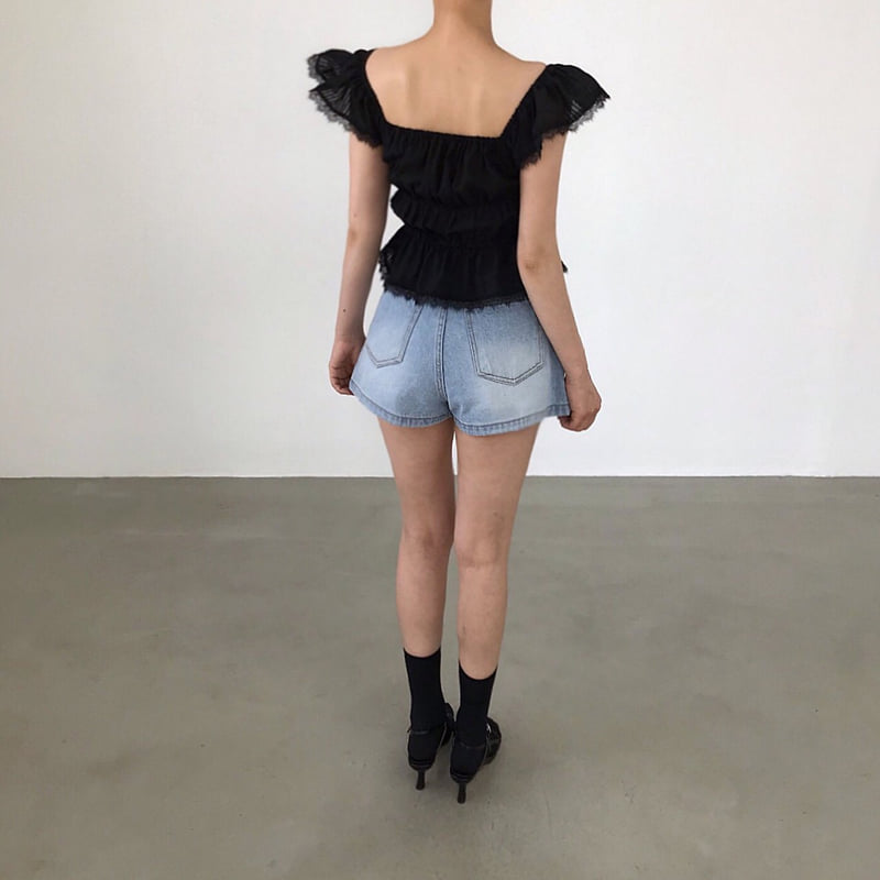 Twomoon - Korean Women Fashion - #momslook - Vanessa Lace Blouse - 9