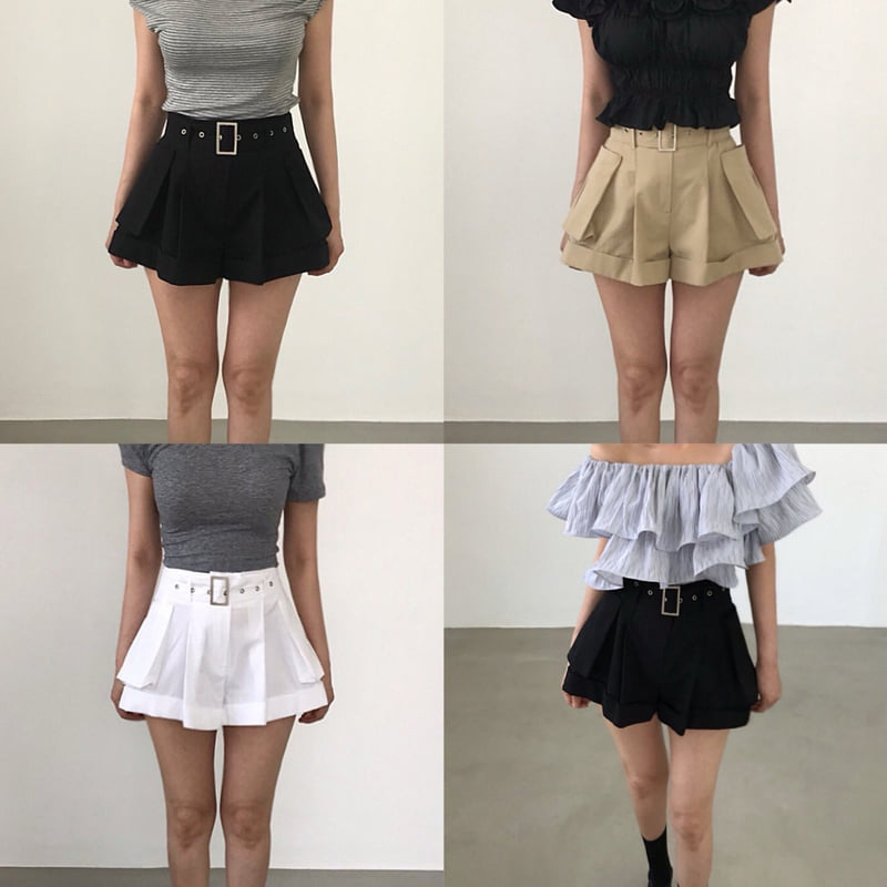 Twomoon - Korean Women Fashion - #romanticstyle - Pumpkin Syrup Shorts