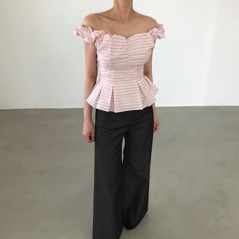 Twomoon - Korean Women Fashion - #thatsdarling - Zendaya Pumpkin Blouse - 7