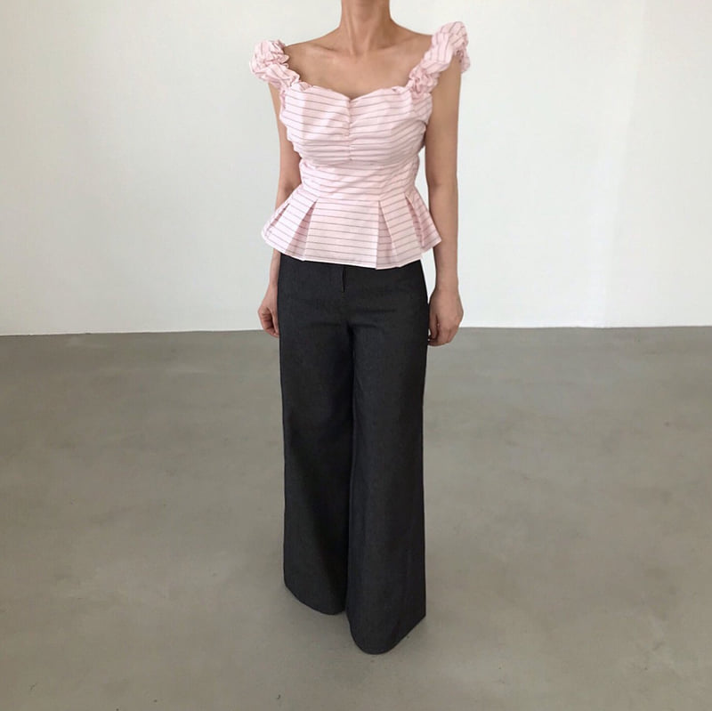 Twomoon - Korean Women Fashion - #thelittlethings - Zendaya Pumpkin Blouse - 8