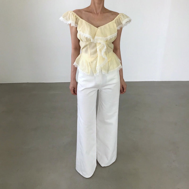 Twomoon - Korean Women Fashion - #thelittlethings - Vanessa Lace Blouse - 6