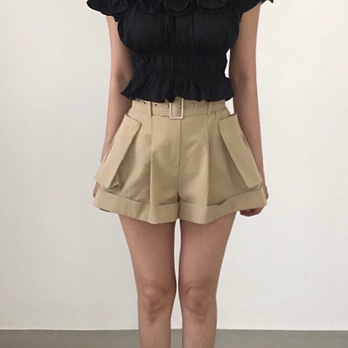 Twomoon - Korean Women Fashion - #thatsdarling - Pumpkin Syrup Shorts - 4