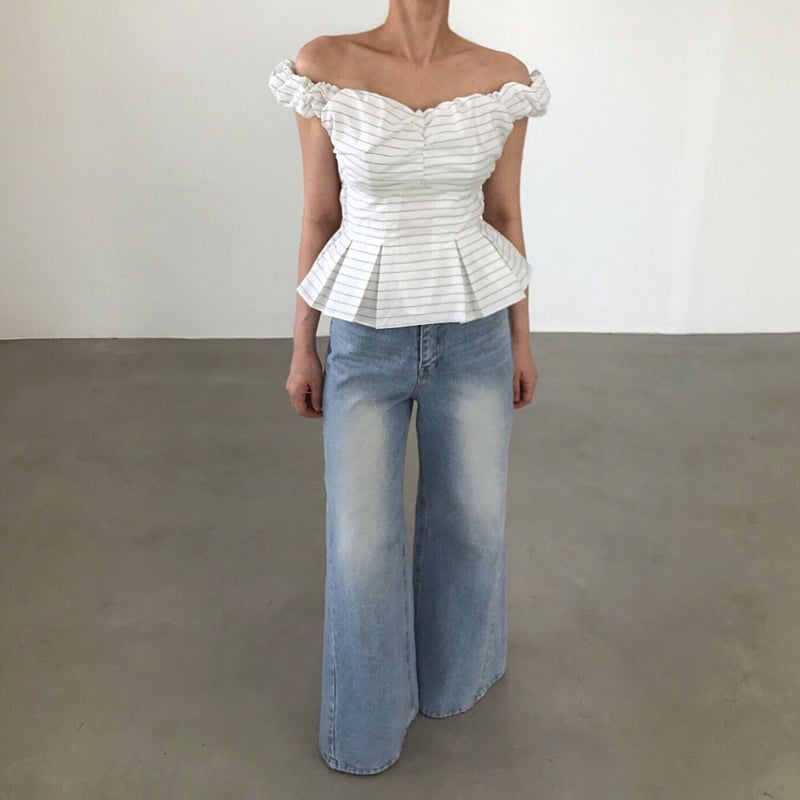 Twomoon - Korean Women Fashion - #vintagekidsstyle - Zendaya Pumpkin Blouse - 2