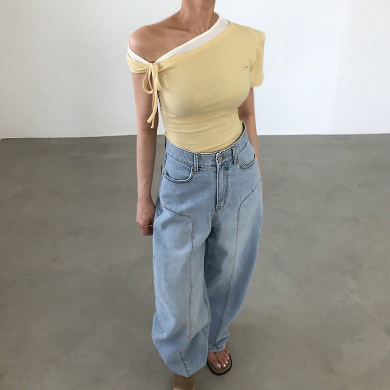 Twomoon - Korean Women Fashion - #momslook - Melodian Sleeveless Top - 4