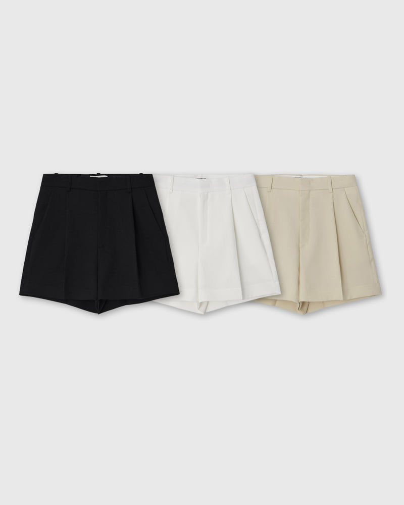 Understanding - Korean Women Fashion - #momslook - Kai One Tuck Half Pants - 5
