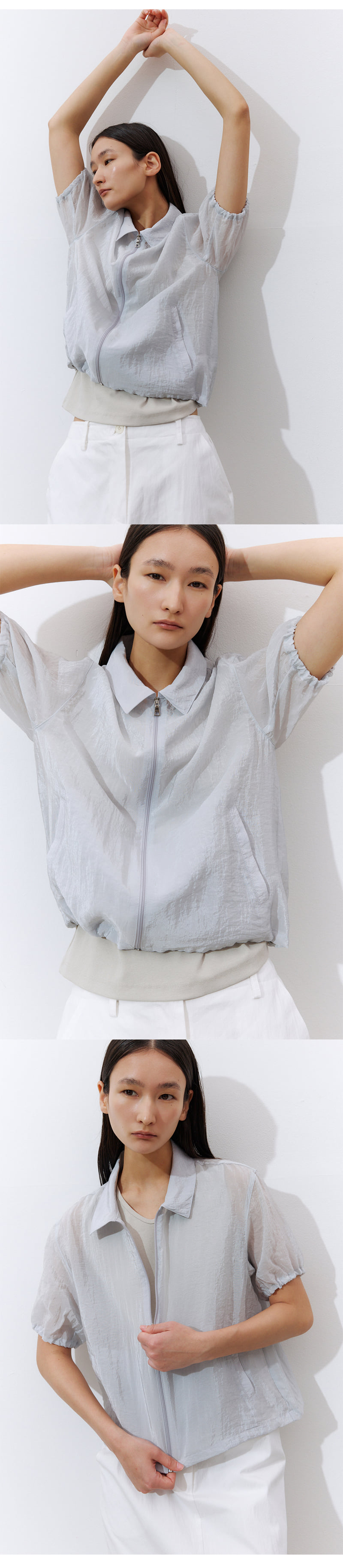 Understanding - Korean Women Fashion - #momslook - Wind Short Sleeved Jumper - 2