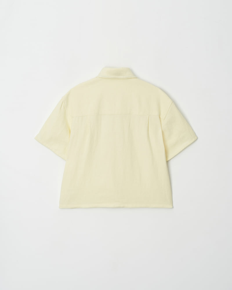 Understanding - Korean Women Fashion - #momslook - Wire Short Sleeved Shirt - 9