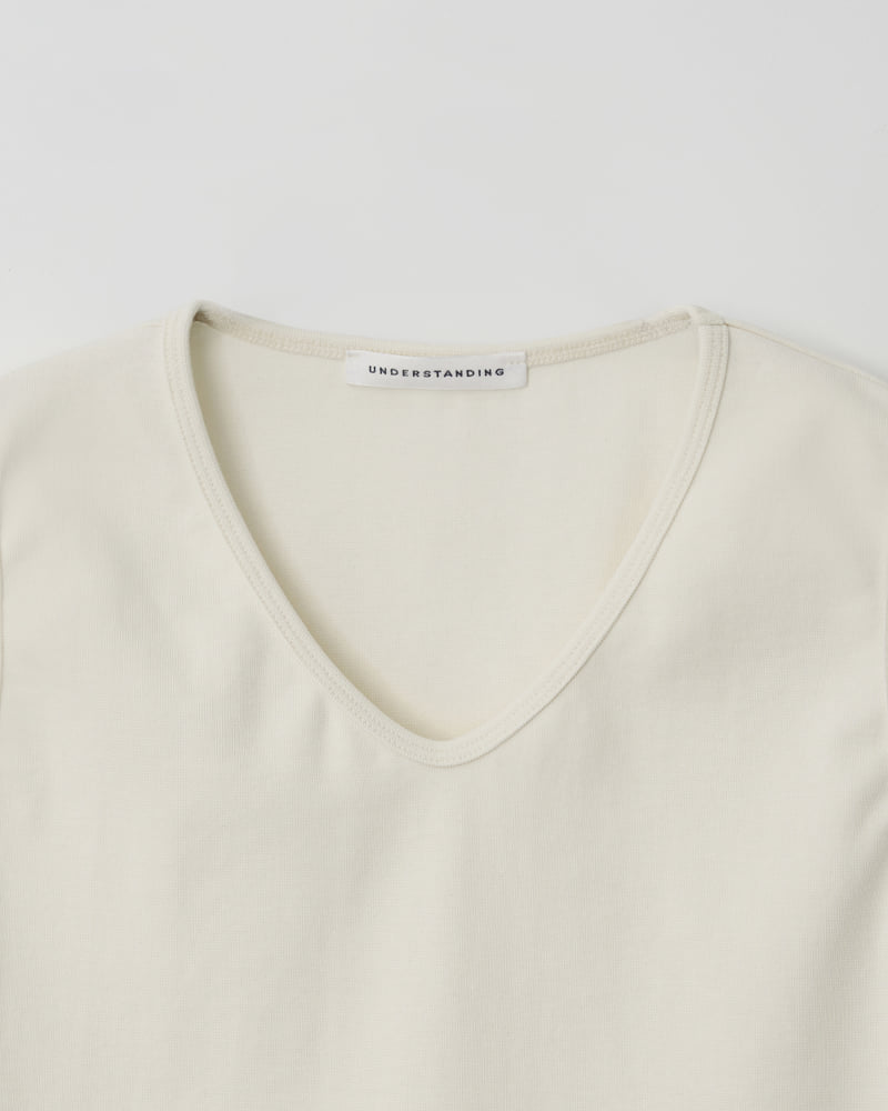 Understanding - Korean Women Fashion - #momslook - Narrow V-neck Sleeveless - 10