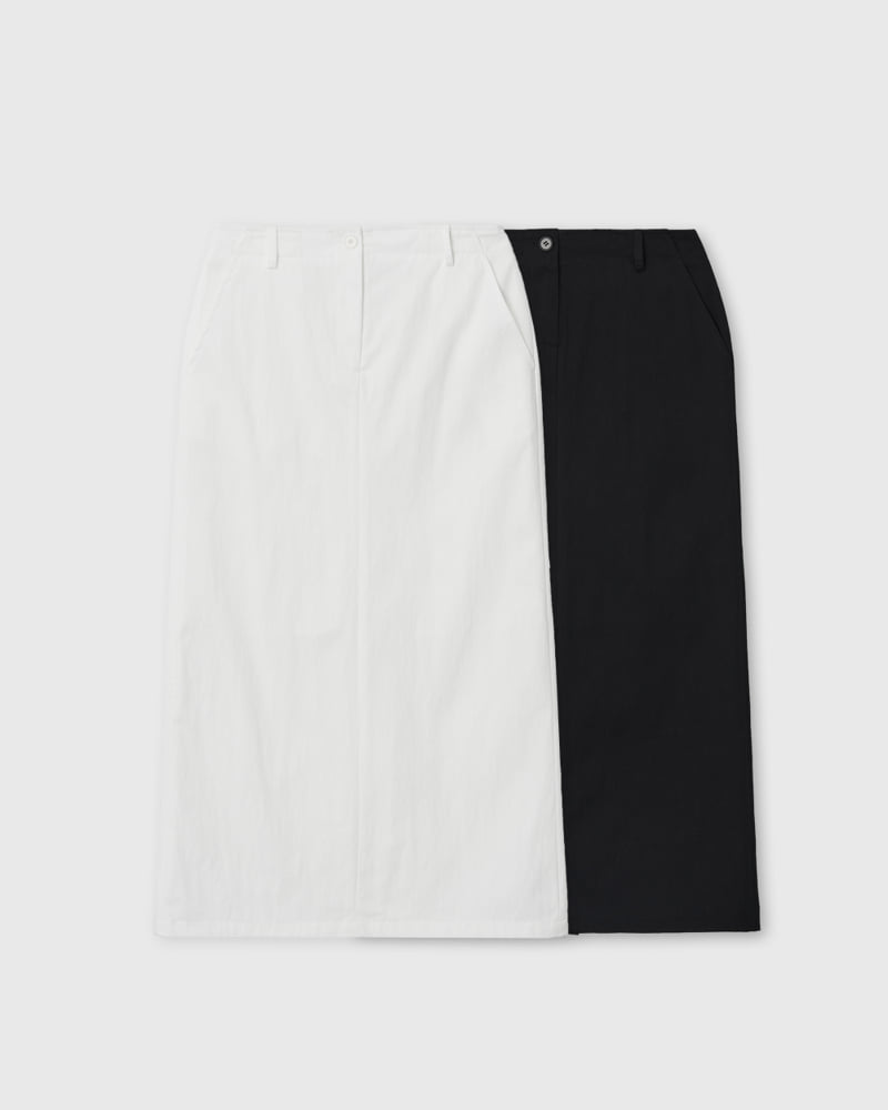 Understanding - Korean Women Fashion - #momslook - Cotton Long Skirt - 7