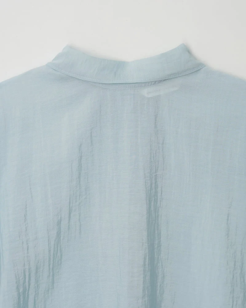 Understanding - Korean Women Fashion - #momslook - Half-tie Blouse - 12