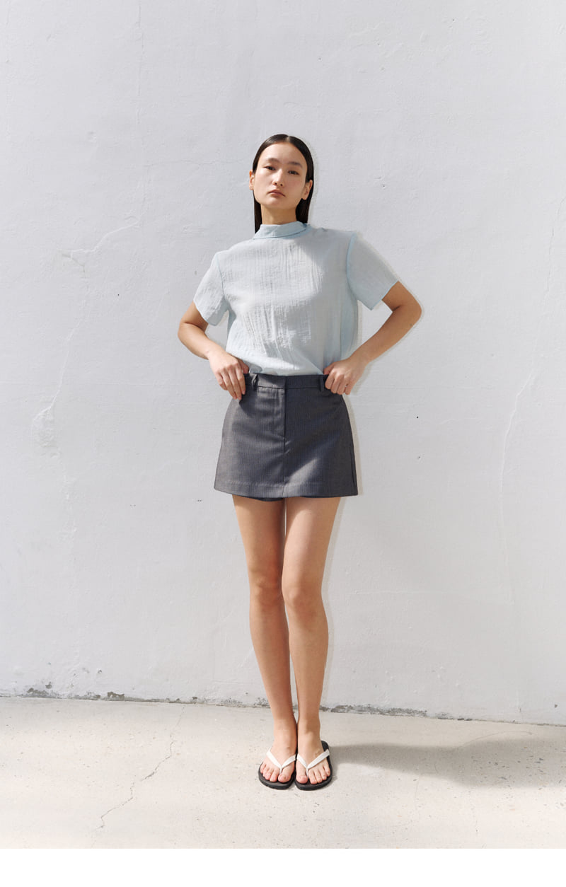 Understanding - Korean Women Fashion - #restrostyle - Striped Skirt Pants - 3