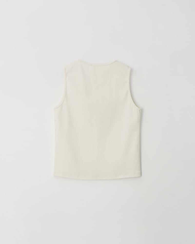 Understanding - Korean Women Fashion - #thelittlethings - Narrow V-neck Sleeveless - 9