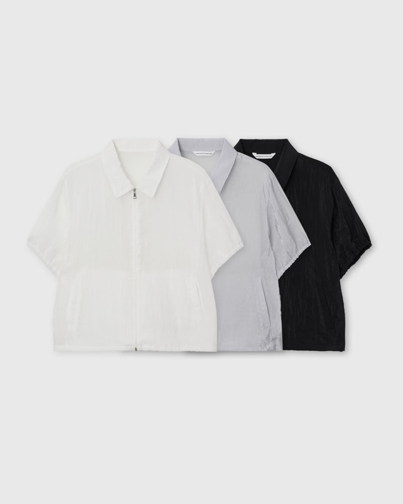 Understanding - Korean Women Fashion - #womensfashion - Wind Short Sleeved Jumper - 5