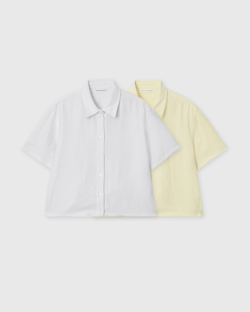 Understanding - Korean Women Fashion - #womensfashion - Wire Short Sleeved Shirt - 6