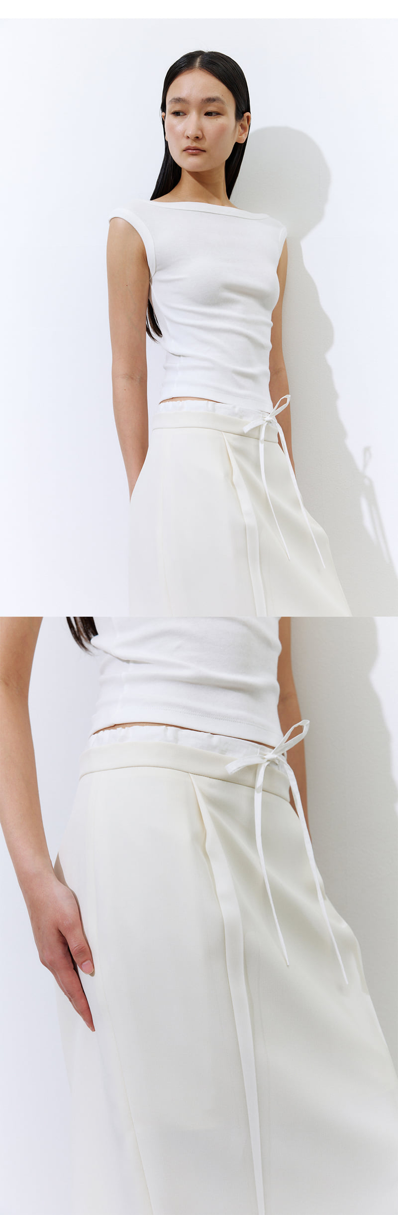 Understanding - Korean Women Fashion - #womensfashion - Wide Off-shoulder Sleeveless - 2