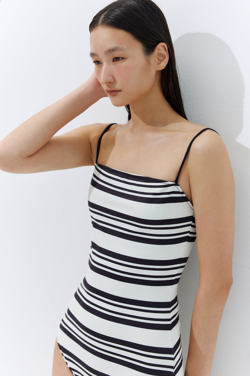 Understanding - Korean Women Fashion - #womensfashion - Striped Monokini - 10