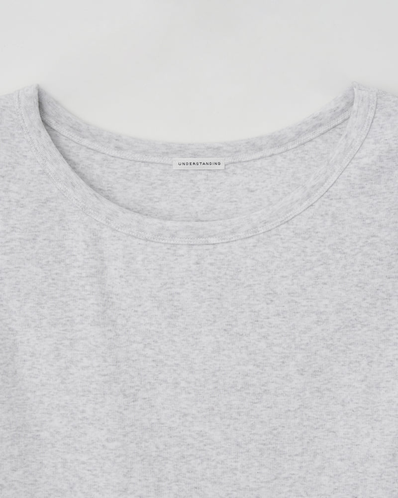 Understanding - Korean Women Fashion - #womensfashion - Deep U-neck Short Sleeve Tee - 12