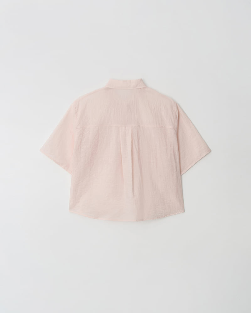 Understanding - Korean Women Fashion - #womensfashion - Two-pocket Short-sleeved Shirt - 7