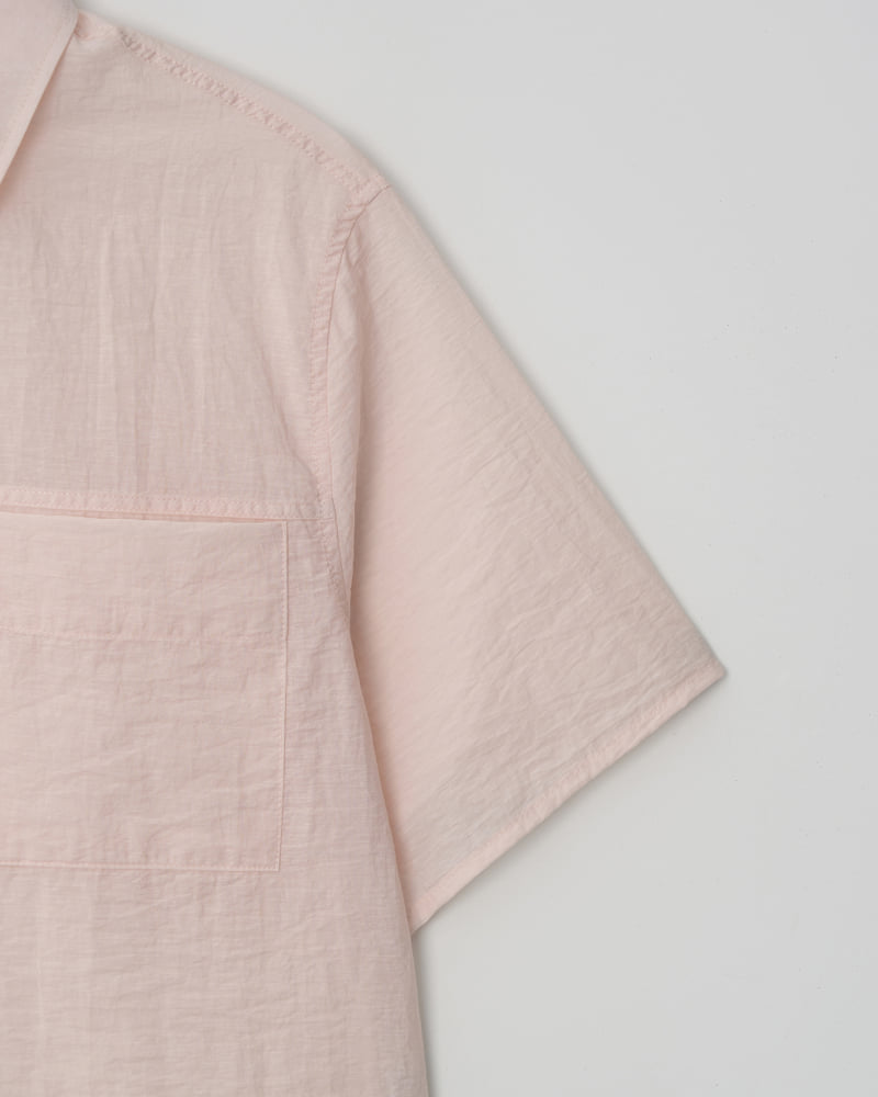 Understanding - Korean Women Fashion - #womensfashion - Two-pocket Short-sleeved Shirt - 9